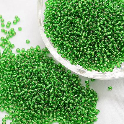 12/0 Transparent Glass Round Seed Beads SEED-J010-F12-27B-1