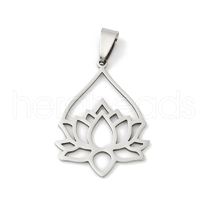 201 Stainless Steel Pendants STAS-F316-36P-1