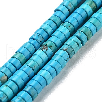 Dyed Natural Magnesite Beads Strands G-G121-A01-02-1