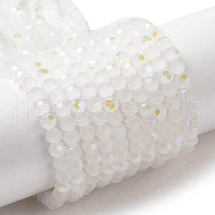 Imitation Jade Glass Beads Strands EGLA-A035-J4mm-L05-1