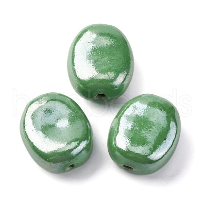 Handmade Polymer Clay Beads PORC-K005-01A-02-1