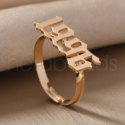 Iron Adjustable Finger Rings CB0027-2-1