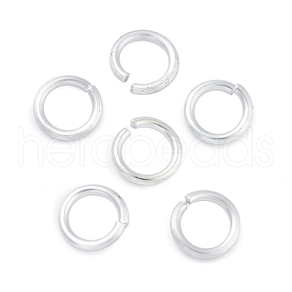Aluminum Open Jump Rings FIND-G086-01F-S-1