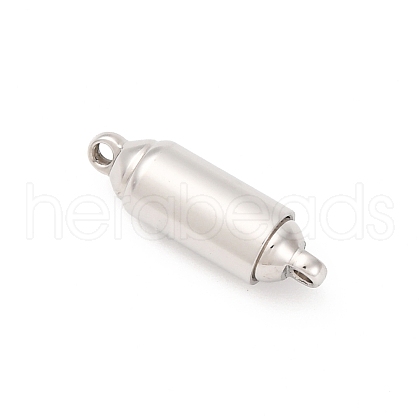 304 Stainless Steel Magnetic Clasps STAS-A117-09A-P-1