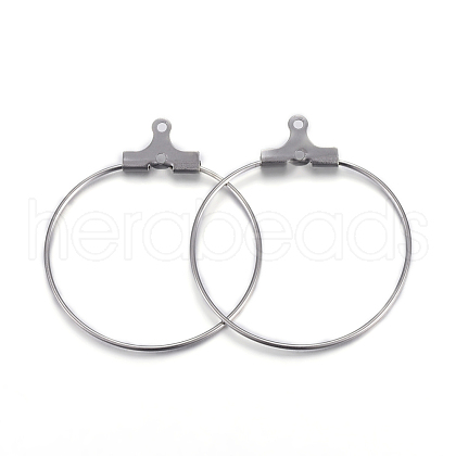 Tarnish Resistant 304 Stainless Steel Pendants STAS-F191-09P-B-1