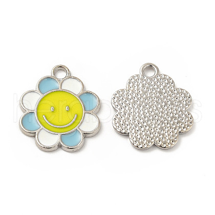 Alloy Enamel Pendants ENAM-B050-04P-03-1