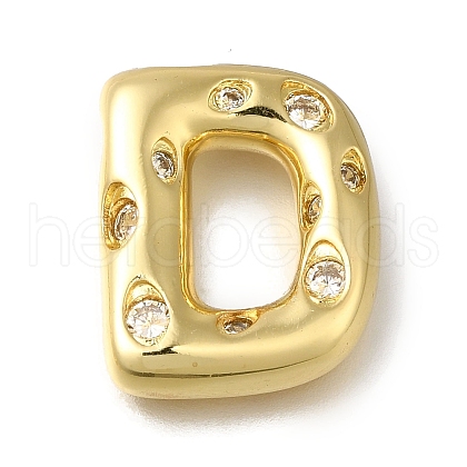 Brass with Cubic Zirconia Pendant KK-Q818-03D-G-1