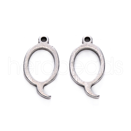 Tarnish Resistant 201 Stainless Steel Charms STAS-R105-Q-1