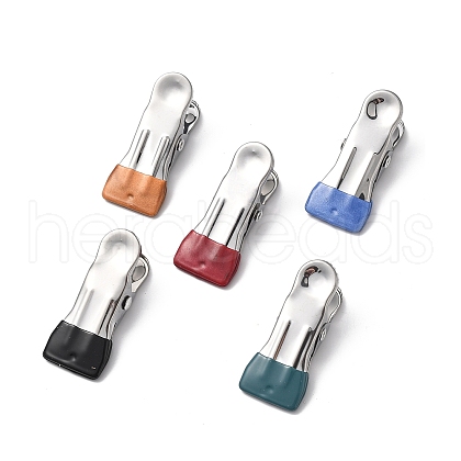201 Stainless Steel Clips AJEW-I069-01-1