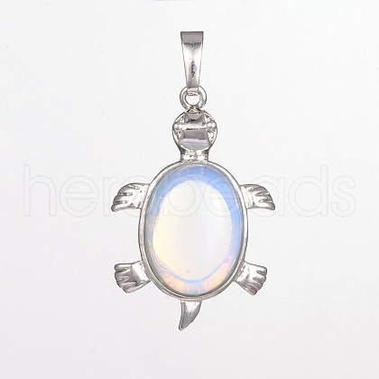 Tortoise Opalite Pendants G-D648-03-RS-1