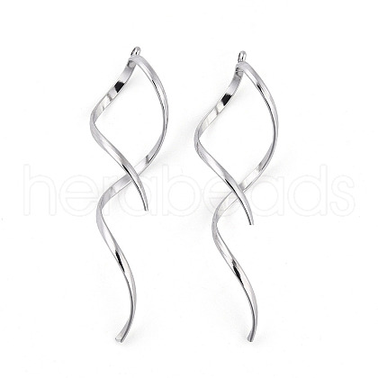 Non-Tarnish 304 Stainless Steel Pendants STAS-Z086-03P-1