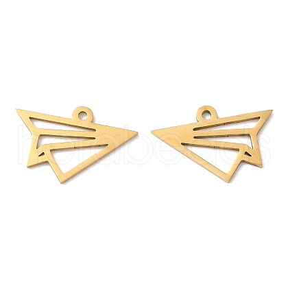 201 Stainless Steel Pendants STAS-A084-03G-1