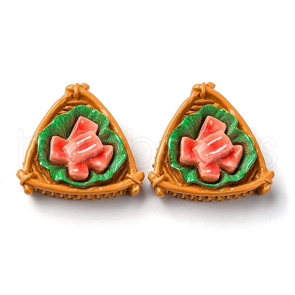 Fried Chip Doughnut Theme Opaque Resin Imitation Food Decoden Cabochons RESI-S392-02D-1