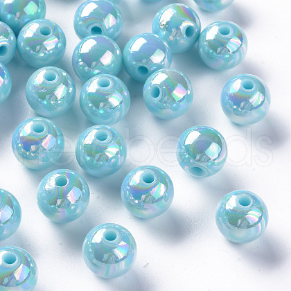 Opaque Acrylic Beads X-MACR-S370-D12mm-A07-1