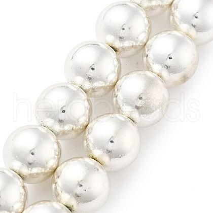 Synthetic Magnetic Hematite Beads Strands G-M095-B01-01P-1