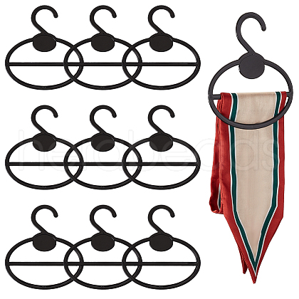 Plastic Hanging Display Stand for Silk Scarf ODIS-WH0099-29A-1