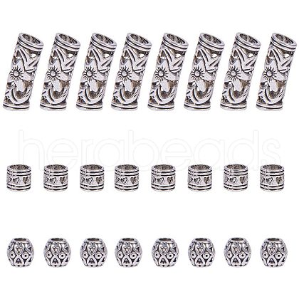 Tibetan Style Alloy Beads PALLOY-PH0012-21-1