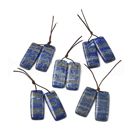 Natural Lapis Lazuli Pendants G-A265-02B-1