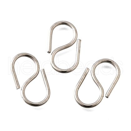 Iron S-Hook Clasps FIND-Q003-15P-1
