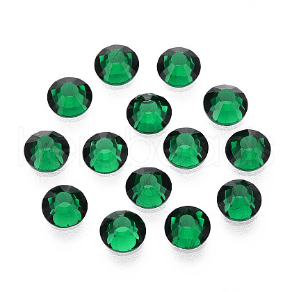 Glass Flat Back Rhinestone Cabochons RGLA-S002-20SS-10-1