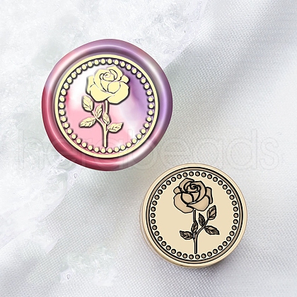 Wax Seal Brass Stamp Head STAM-P001-01G-05-1