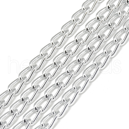 Unwelded Aluminum Curb Chains X-CHA-S001-038A-1