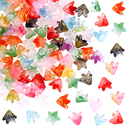 SOFPLATE 160Pcs Glass Beads GLAA-SP0001-01-1