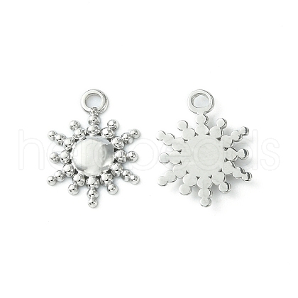 Non-Tarnish 304 Stainless Steel Charms STAS-L269-039P-1