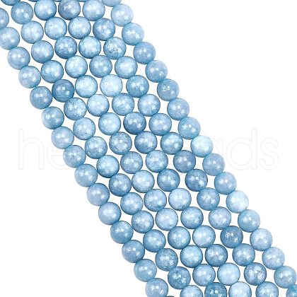  3 Strands Natural Chalcedony Beads Strands G-NB0002-66-1