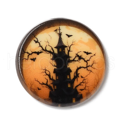 Halloween Series Acrylic Cbabochons OACR-M012-25-1