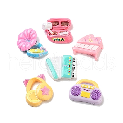 Cute Opaque Resin Decoden Cabochons RESI-S02-11-1