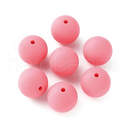 Food Grade Eco-Friendly Silicone Focal Beads SIL-WH0013-01H-1