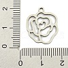 Non-Tarnish 201 Stainless Steel Pendants STAS-M015-02P-3