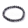 Natural Larvikite Beads Stretch Bracelets BJEW-F380-01-A14-6