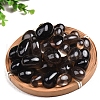 Natural Smoky Quartz Oval Palm Stone Reiki Polished Healing Pocket Worry Stone PW-WGB8A83-01-3