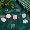 Unicraftale Blank Dome Brooch Making Kit DIY-UN0005-11A-2