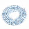 Baking Painted Pearlized Glass Pearl Bead Strands HY-N002-2mm-A05-3