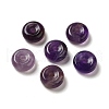 Natural Amethyst European Pendants G-M397-01C-1
