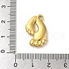 Ion Plating(IP) 304 Stainless Steel Pendants STAS-C104-06G-3