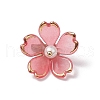 Acrylic Flower Pendants PALLOY-TA00245-3