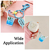 Transparent Resin Big Pendants RESI-TAC0019-04F-8
