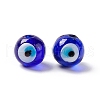 Handmade Evil Eye Lampwork Beads LAMP-F025-03B-2