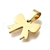304 Stainless Steel Pendants STAS-H453-23G-2