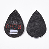 PU Leather Big Pendants FIND-R072-10-B03-2