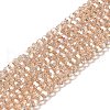 Transparent Glass Beads EGLA-A035-T4mm-B22-1