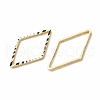Brass Linking Rings KK-F831-015B-G-RS-3