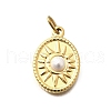 304 Stainless Steel Pendants STAS-Q337-09G-1