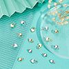 SUPERFINDINGS 16Pcs 4 Style Rack Plating Real 18K Gold Plated Brass Pendants KK-FH0003-96-2