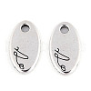 Tibetan Style Alloy Charms TIBE-N013-04AS-1