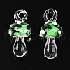 Handmade Lampwork Pendants LAMP-T021-14C-2